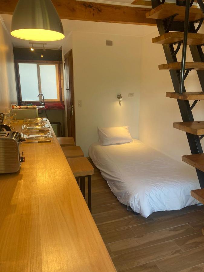French Andes Apart Hostel ปูกอน ภายนอก รูปภาพ