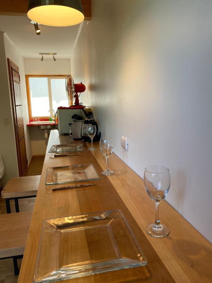 French Andes Apart Hostel ปูกอน ภายนอก รูปภาพ